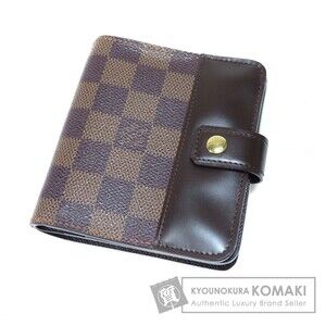 Louis Vuitton Compact Zip Bifold Wallet Damier Canvas